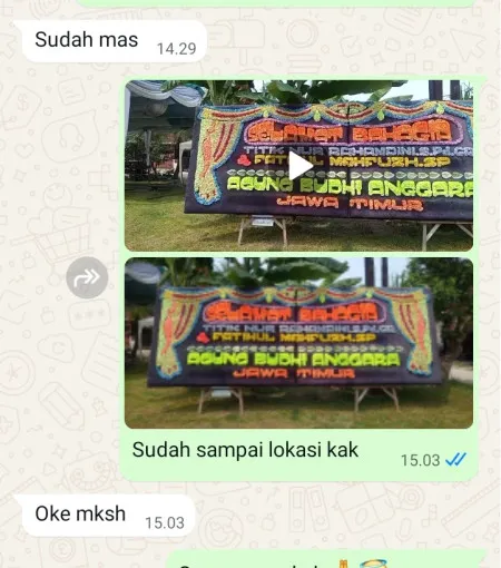 Pengiriman Papan Bunga Lenteng Agung