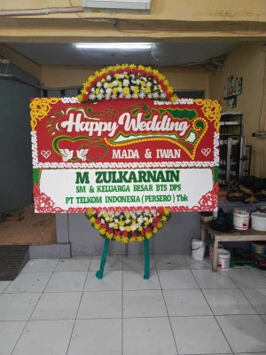 Papan Bunga di Lenteng Agung