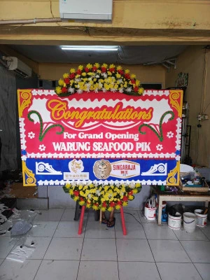 Papan Bunga di Lenteng Agung